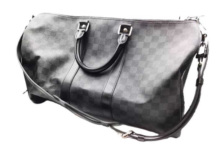 ルイヴィトン買取 キーポルバンドリエール45 モノグラムエクリプス M40569